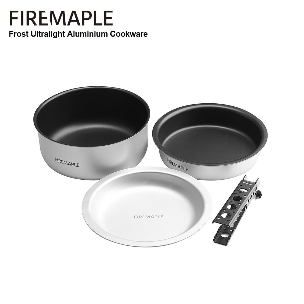 Camping Cooking Kit - Fire-Maple Frost Ultralight Aluminium Cookware Plate
