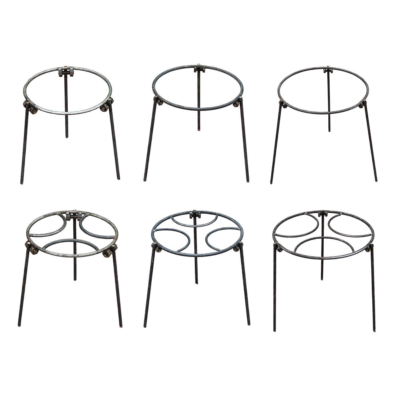 Campfire Cooking - Campfire Tripod,Open Fire Cooking Stand Pan