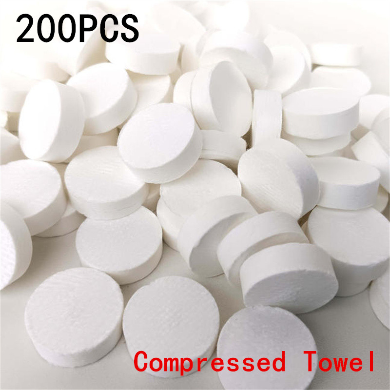 Camping Cooking Portable - 50/100/200pcs Disposable Compressed Towel Coin Tissue