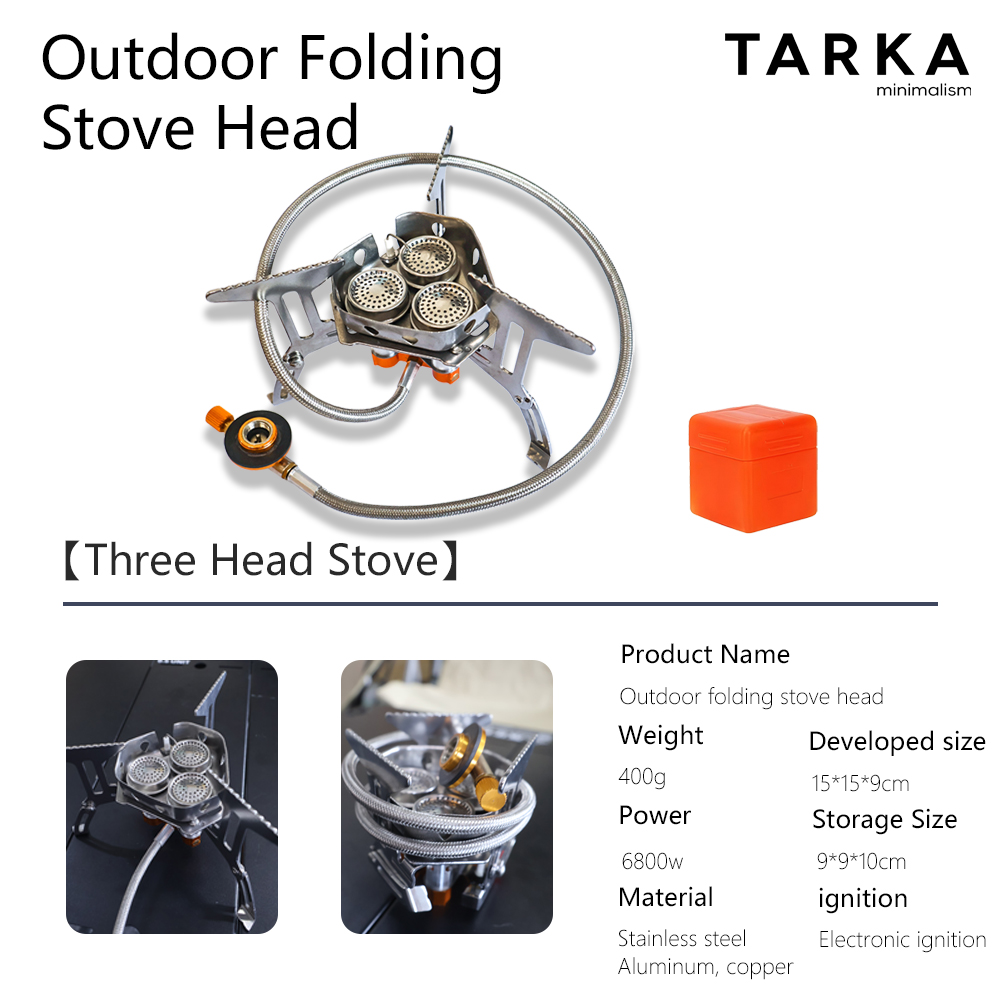 Campfire Cooking - TARKA Camping Gas Stove 5800w 3