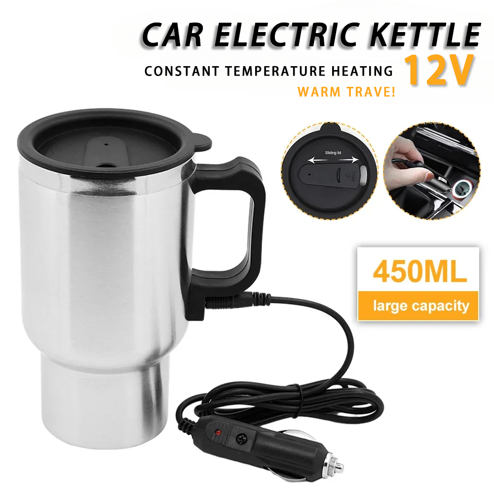 Electric Heating Car Kettle DC - Camping Cooking Electric 评论和价格