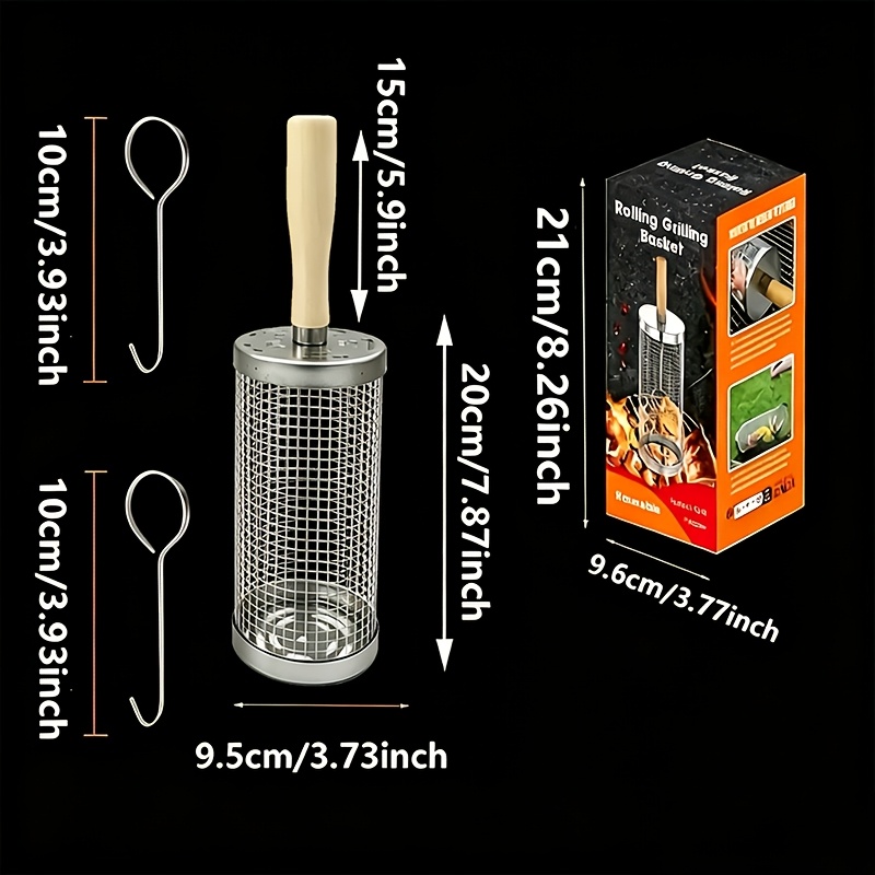 3Pcs Stainless Steel BBQ Cage  - Camping Cooking Trangia 评论和价格