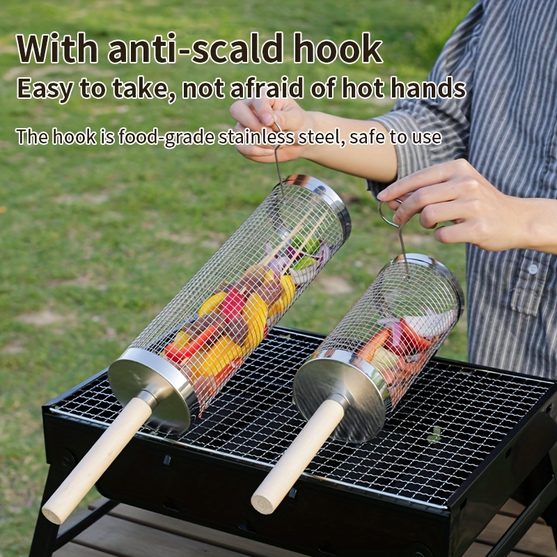 3Pcs Stainless Steel BBQ Cage  - Camping Cooking Trangia 评论和价格