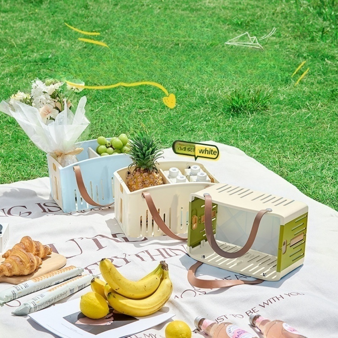 Foldable Bath Basket Portable  - Camping Cooking Basket 评论和价格