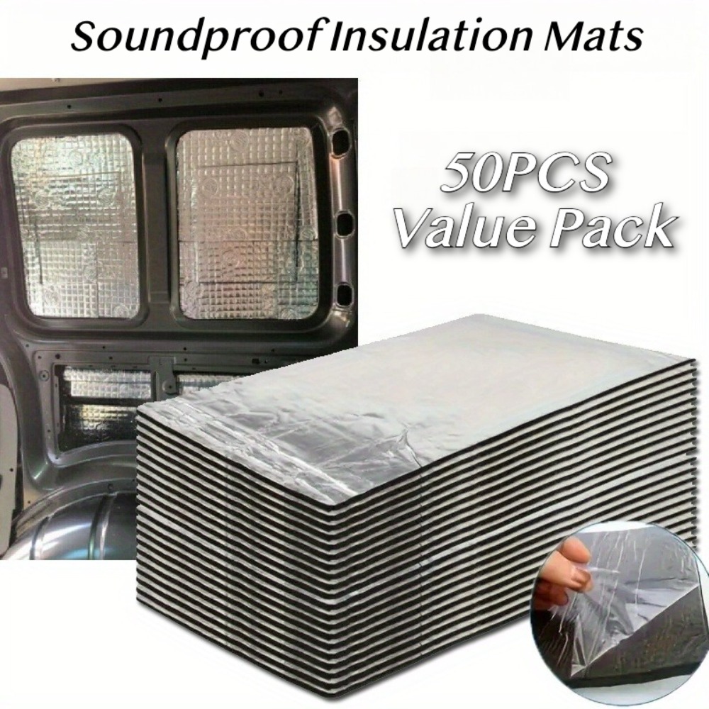50PCS Value Pack Car Soundproo - Aluminum Foil Heavy Duty 评论和价格