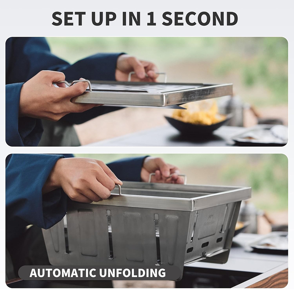 Naturehike Camping Charcoal Gr - Camping Cooking Cupboard 评论和价格