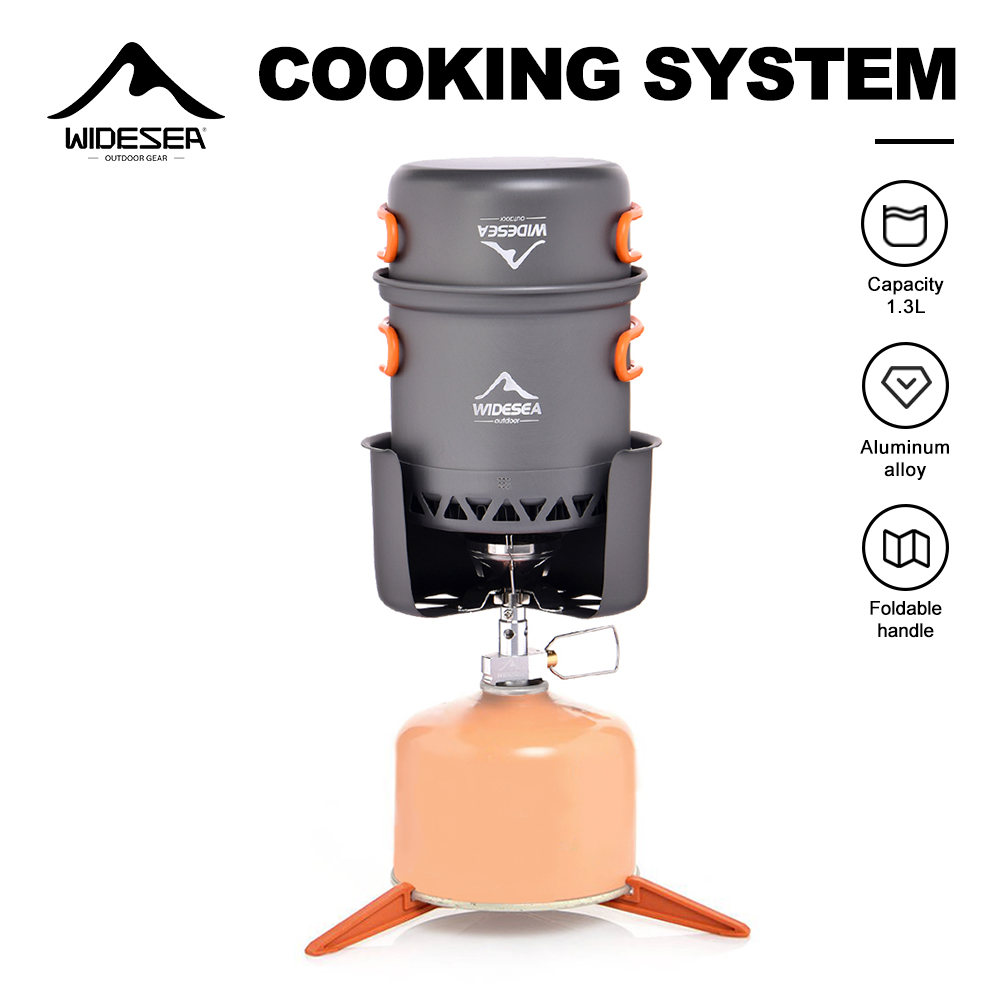 Widesea Portable Camping Stove - Camping Cooking One Pot 评论和价格