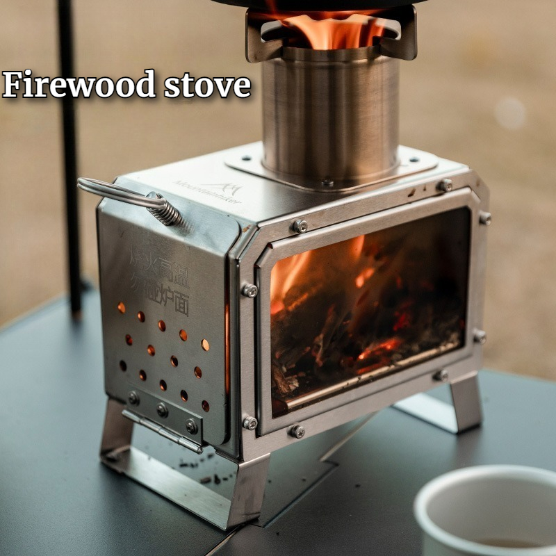 Stainless Steel Square Firewoo - Camping Cooking Portable 评论和价格