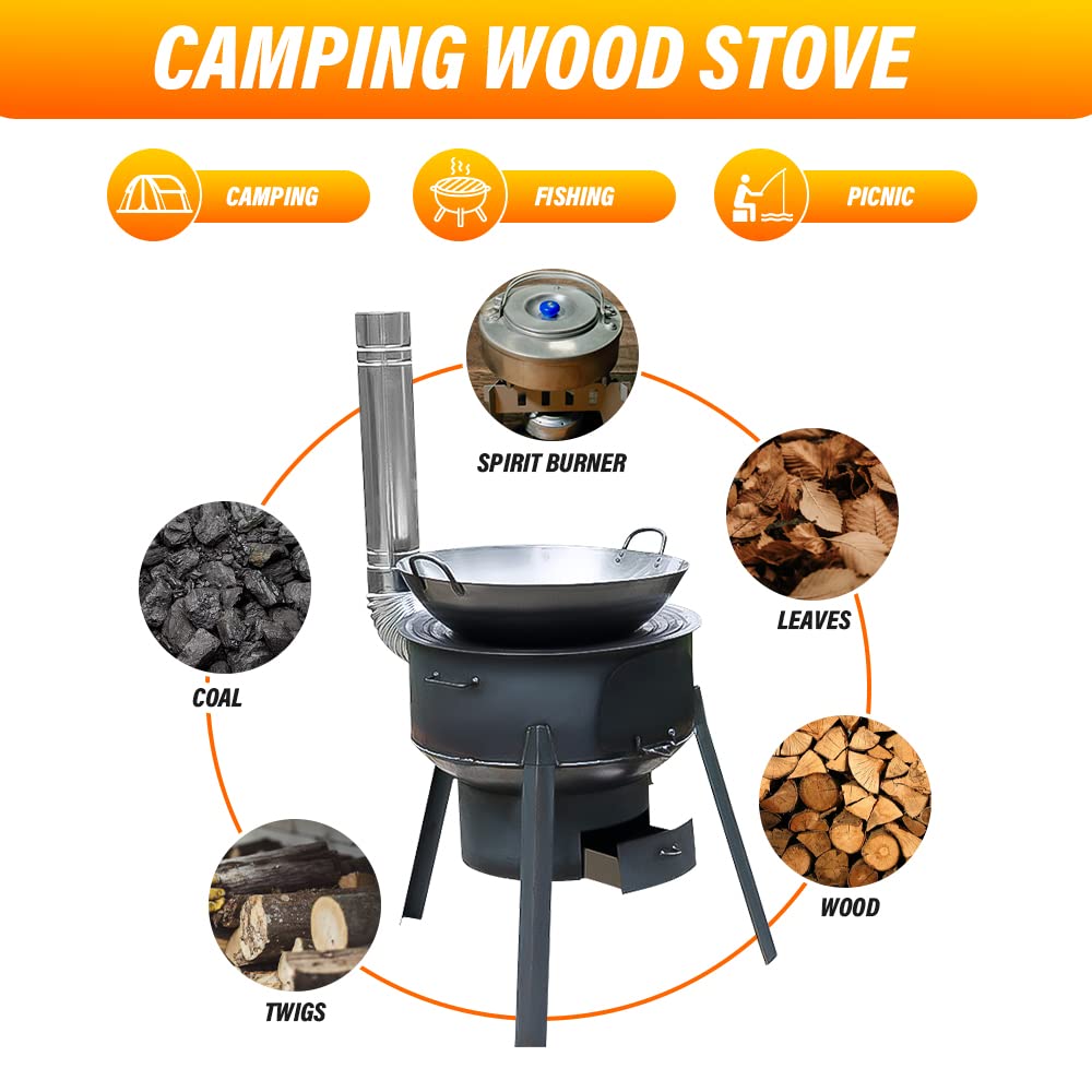 68cm Portable Detachable Outdo - Camping Cooking Hot Plate 评论和价格