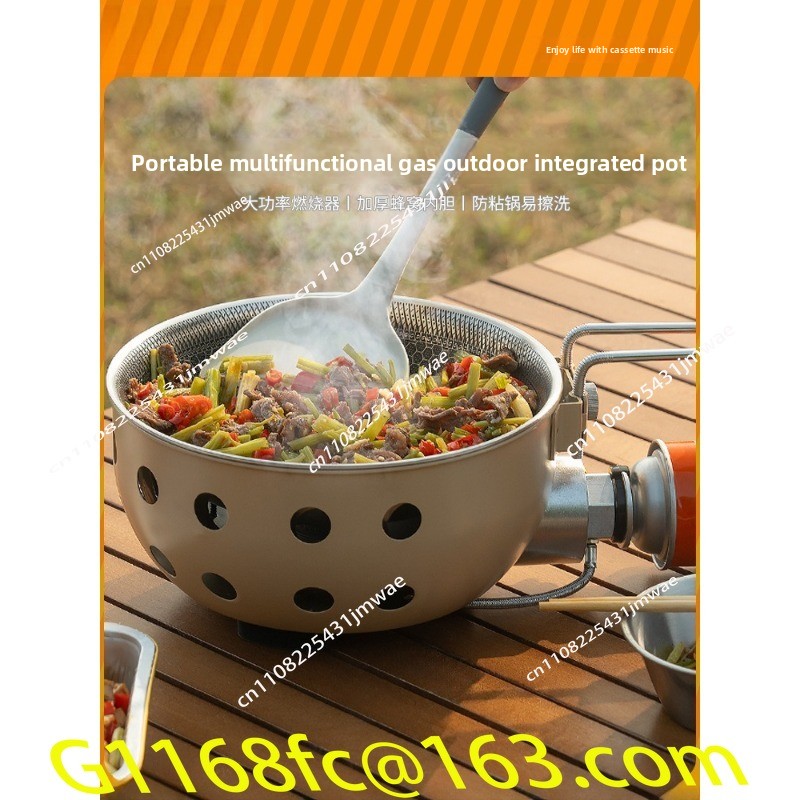 Portable Outdoor Card Stove fo - Camping Cooking One Pot 评论和价格