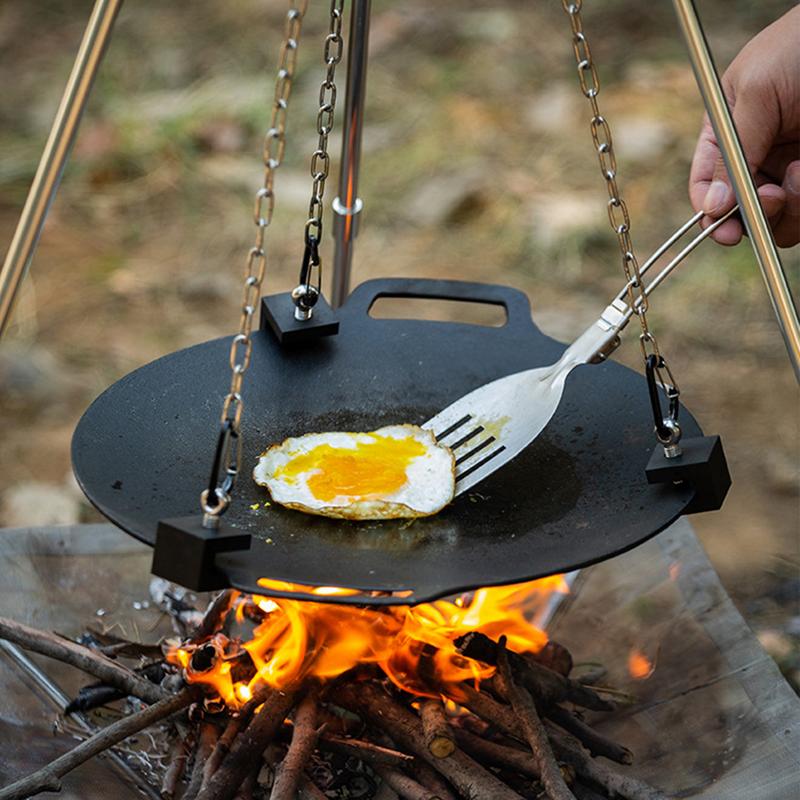 Aluminum Camping Bonfire Tripo - Camping Cooking One Pot 评论和价格