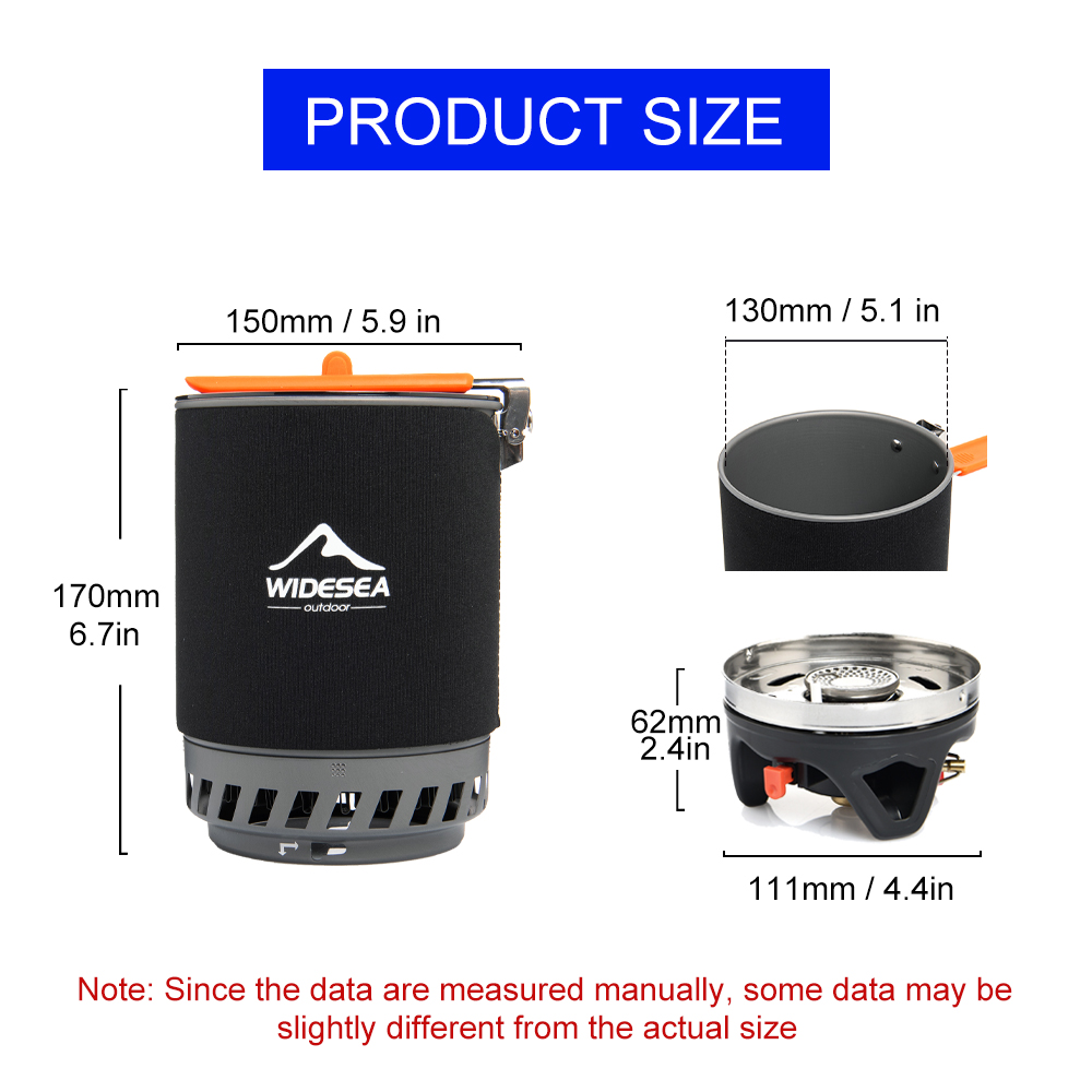 Widesea Camping Cooking System - Camping Cooking Kit 评论和价格