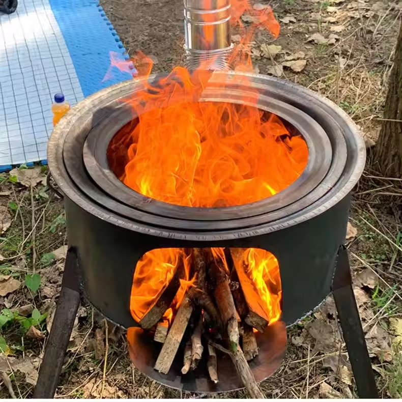 63cm Portable Detachable Outdo - Camping Cooking Hot Plate 评论和价格