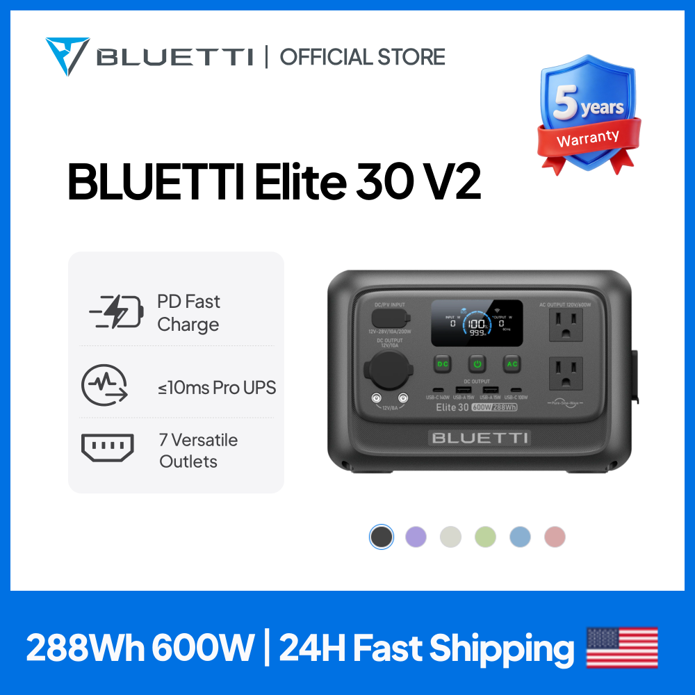 【Renew】BLUETTI Elite 30 V2 Por - Camping Cooking Utensils Kit 评论和价格