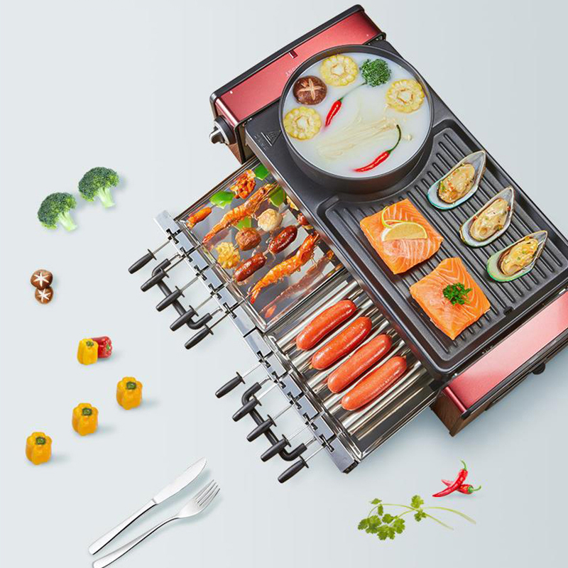 Electric Grill Camping Hot Pot - Camping Cooking Hot Plate 评论和价格
