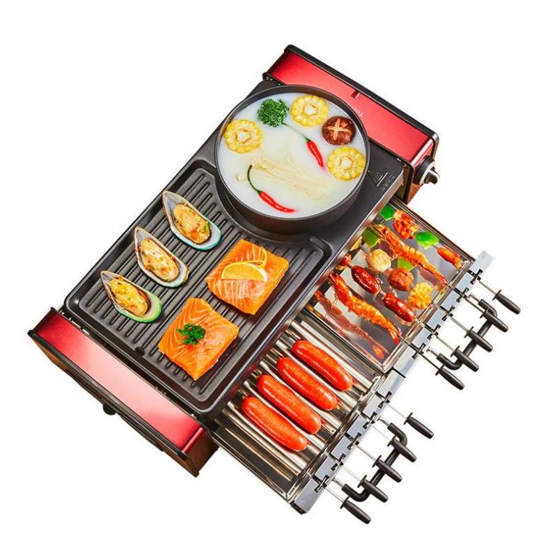 Electric Grill Camping Hot Pot - Camping Cooking Hot Plate 评论和价格