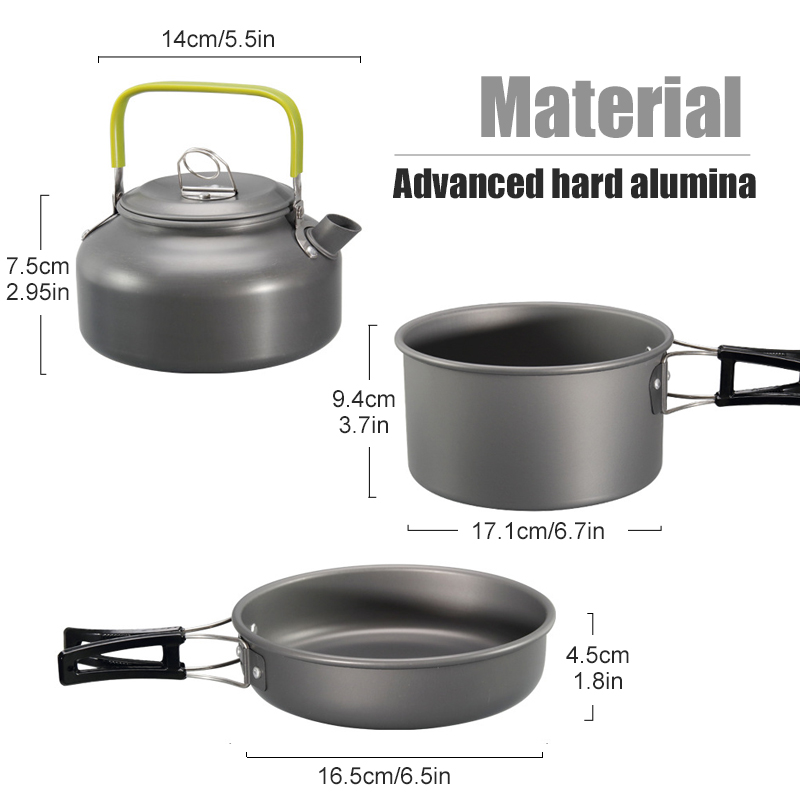 WESTTUNE Camping Cookware Kit  - Camping Cooking Kit 评论和价格