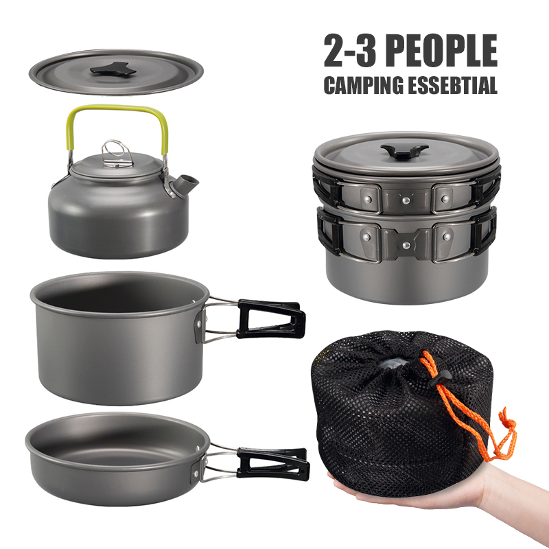 WESTTUNE Camping Cookware Kit  - Camping Cooking Kit 评论和价格
