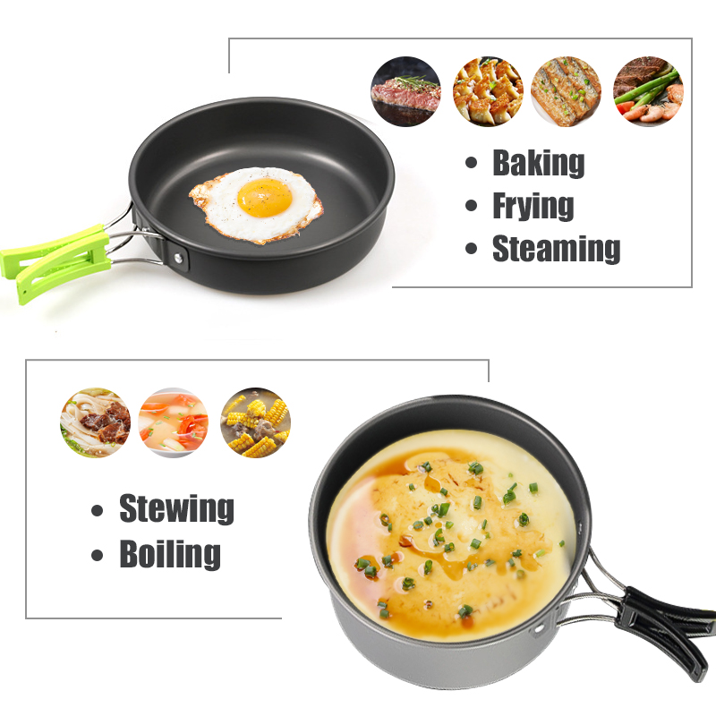 WESTTUNE Camping Cookware Kit  - Camping Cooking Kit 评论和价格