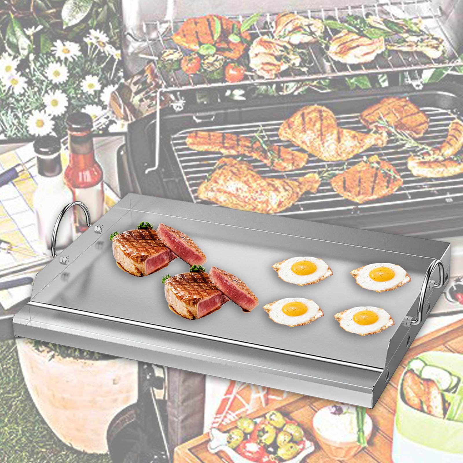 Stainless Steel Cooking Griddl - Camping Cooking Hot Plate 评论和价格