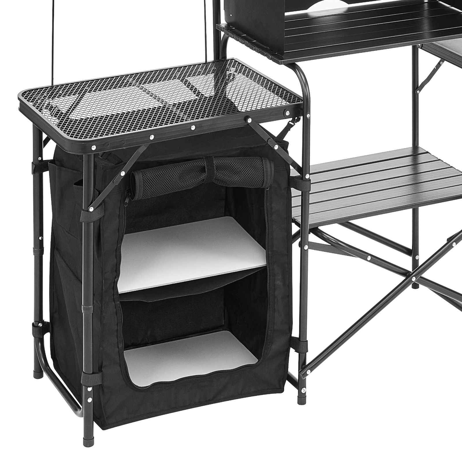 Camping Kitchen Table, Outdoor - Camping Cooking Cupboard 评论和价格