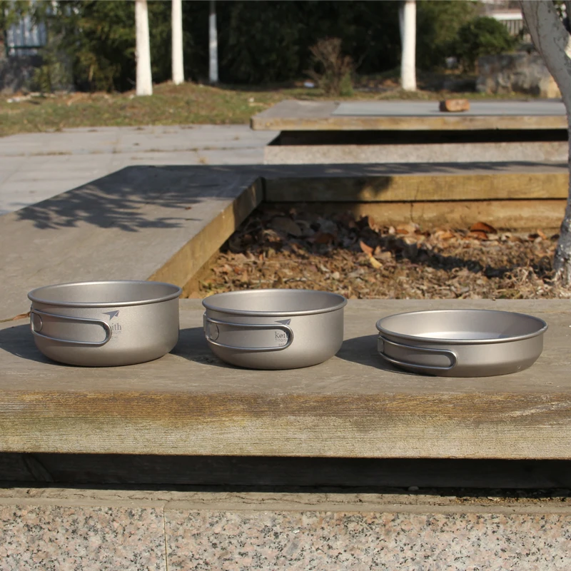 Keith 3PCS Titanium Cookware P - Camping Cooking Utensils Kit 评论和价格
