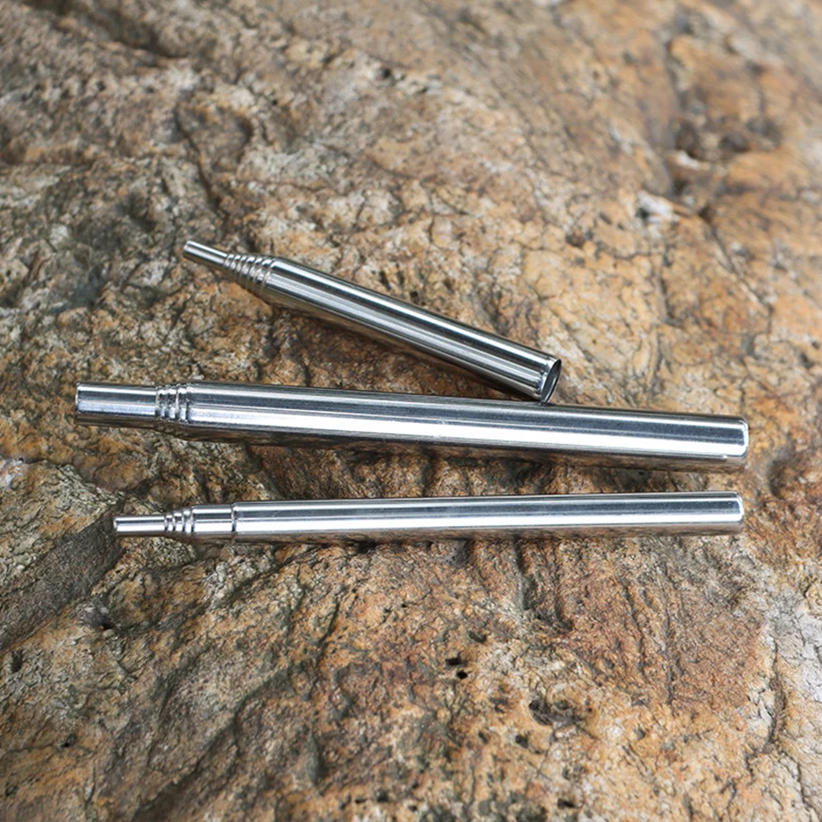 Stainless Steel Blowpipe Pocke - Campfire Cooking 评论和价格