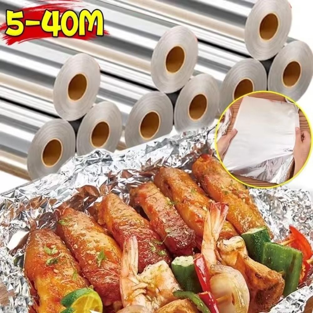 5m/10m/20m Disposable Tin Foil - Aluminum Foil Heavy Duty 评论和价格