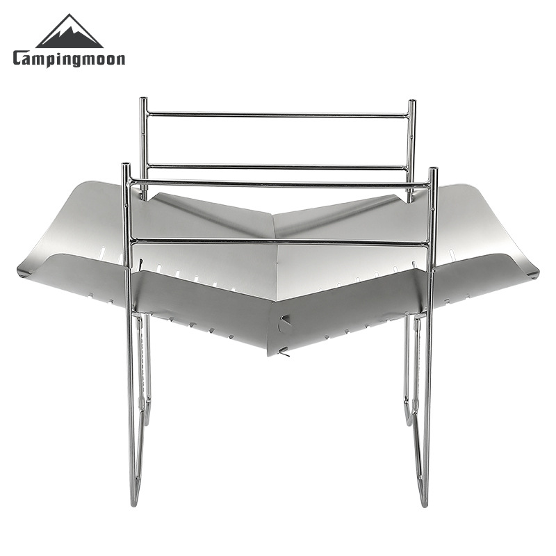 CAMPINGMOON SOLO-A4 Outdoor Po - Camp Grill Portable Folding 评论和价格