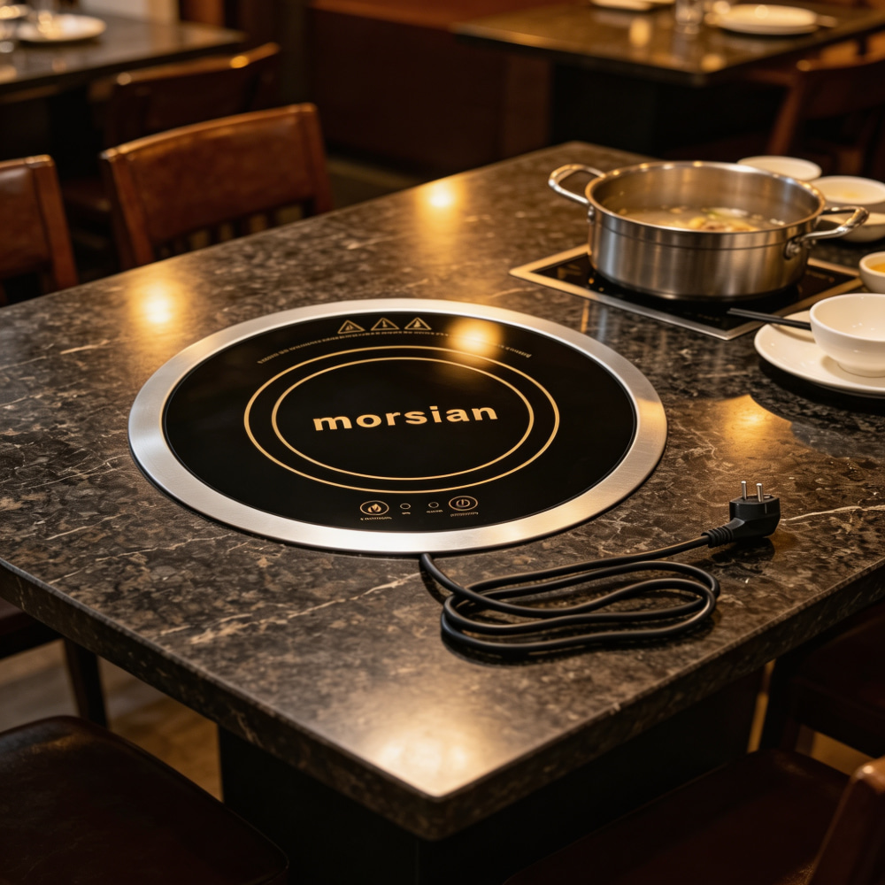 220V 1200W Round Built-in Indu - Camping Cooking Hot Plate 评论和价格