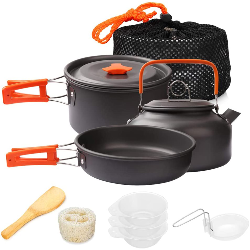 1pcs/1set Camping Cookware Kit - Camping Cooking Kit 评论和价格
