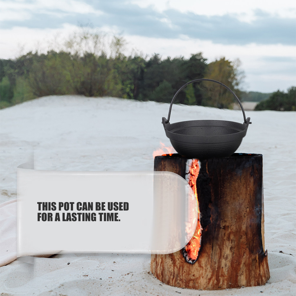 Japanese Style Iron Cooking Po - Japanese Camping Cooking 评论和价格