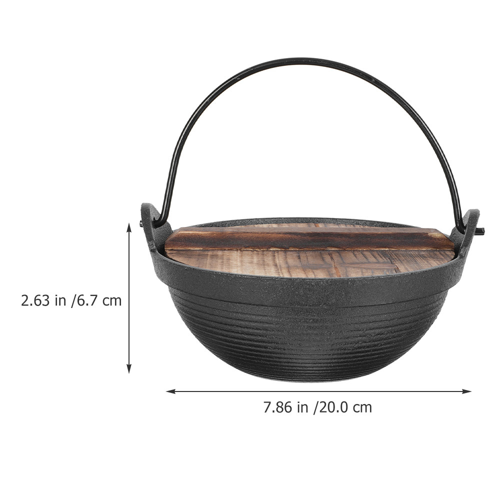 Japanese Style Iron Cooking Po - Japanese Camping Cooking 评论和价格