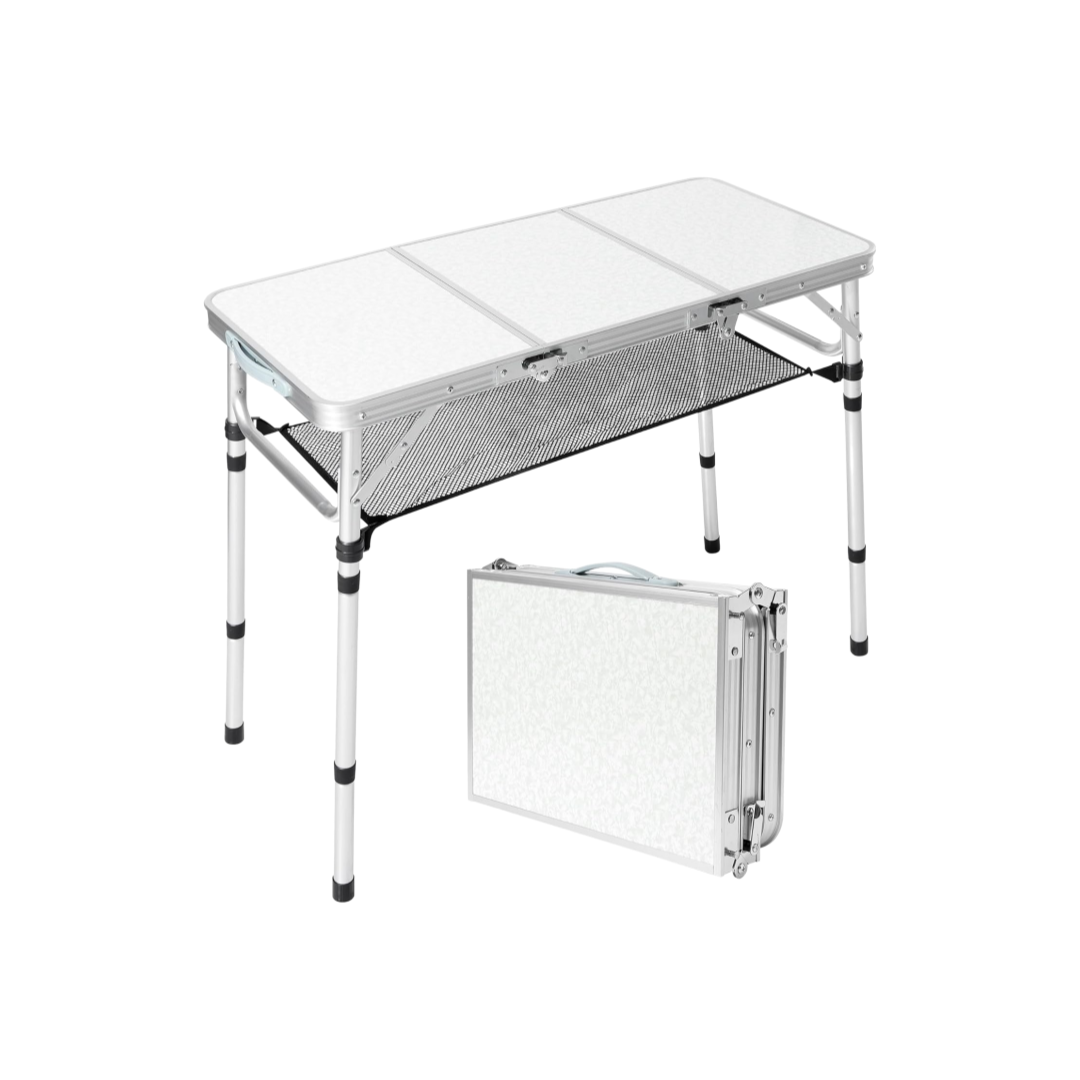 Folding Camping Table With Sto - Camping Cooking Table With Storage 评论和价格