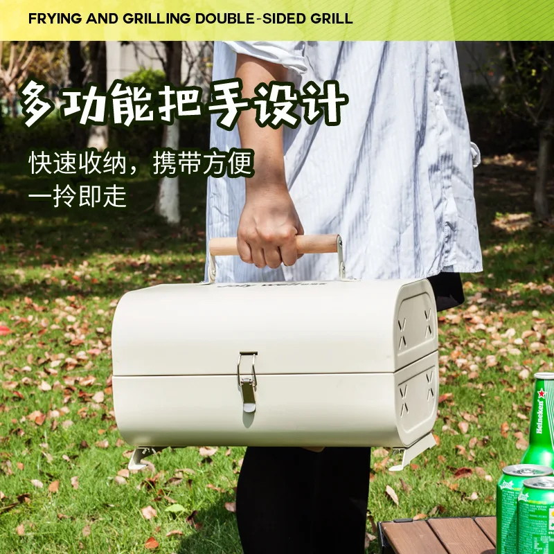 Barbecue Oven Household Grill  - Camping Cooking Portable 评论和价格