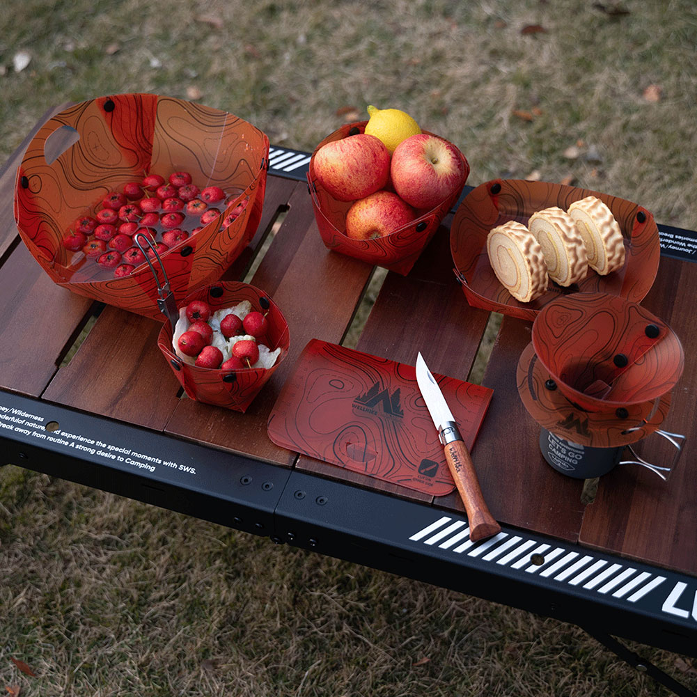 Outdoor Lightweight Folding Ta - Camping Cooking Kit 评论和价格