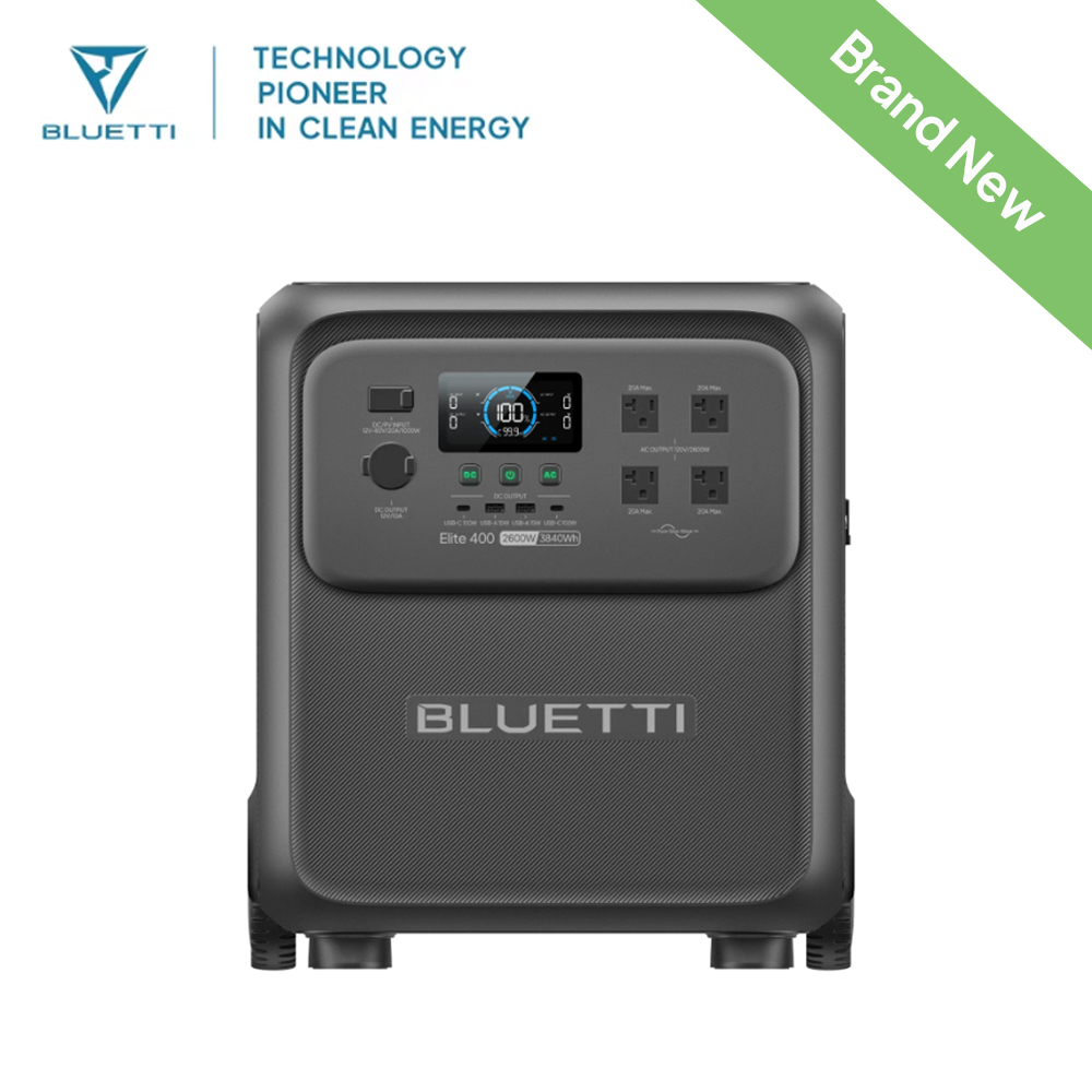 BLUETTI Elite 400 2600W 3840Wh - Camping Cooking Utensils Kit 评论和价格