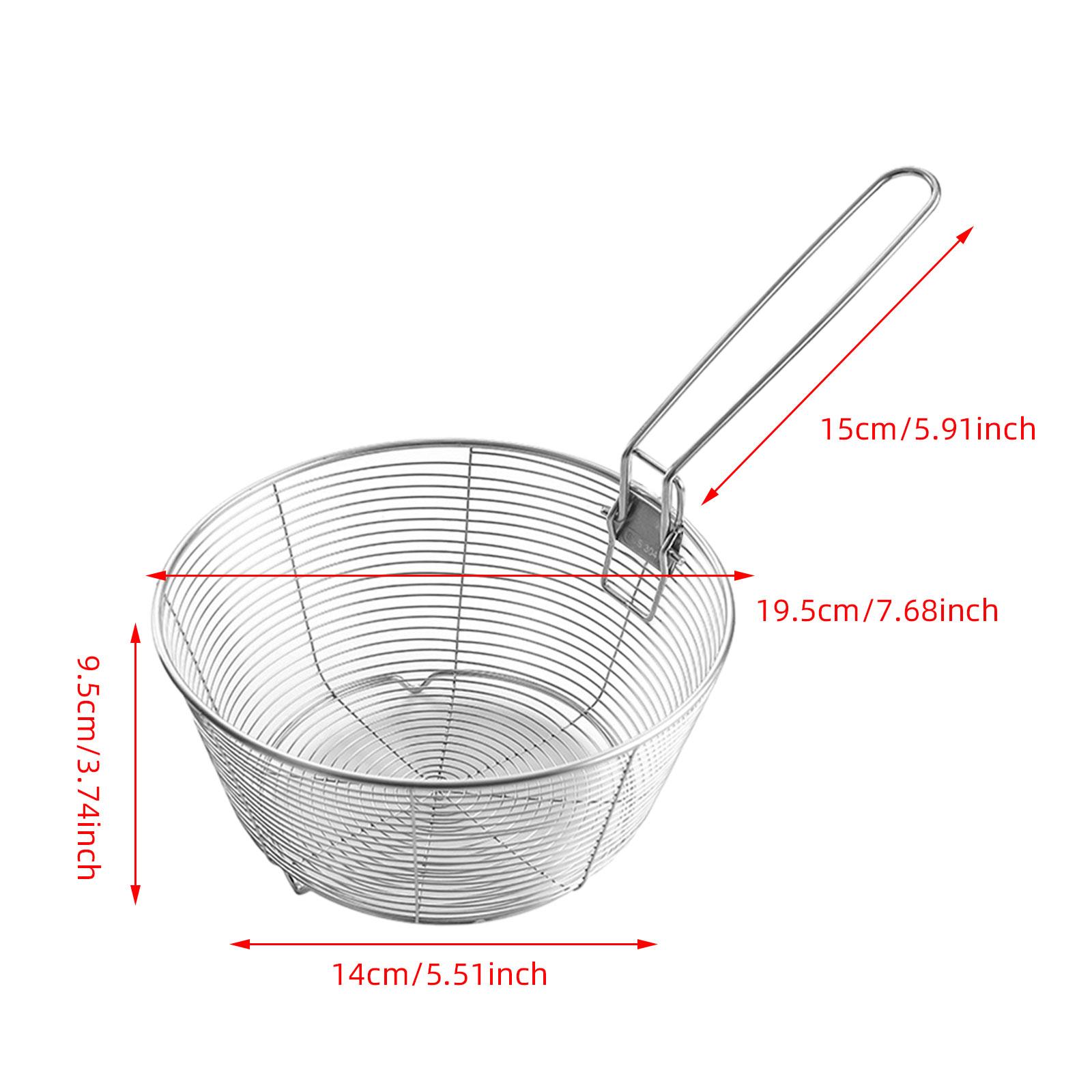 Frying Basket Stainless Steel  - Camping Cooking Basket 评论和价格