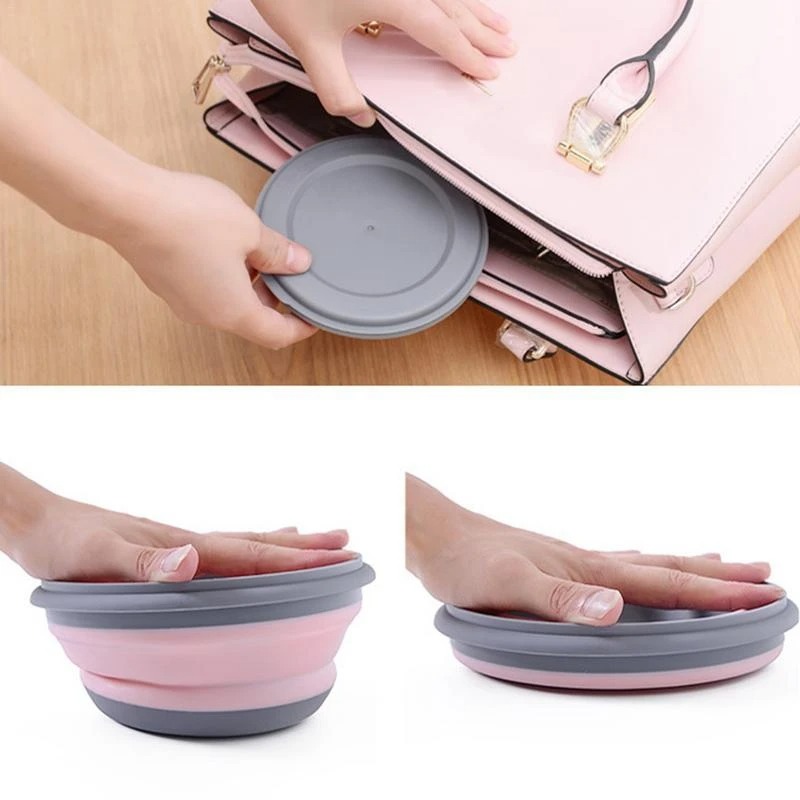 3pcs Silicone Folding Lunch Bo - Camping Cooking Dishes 评论和价格