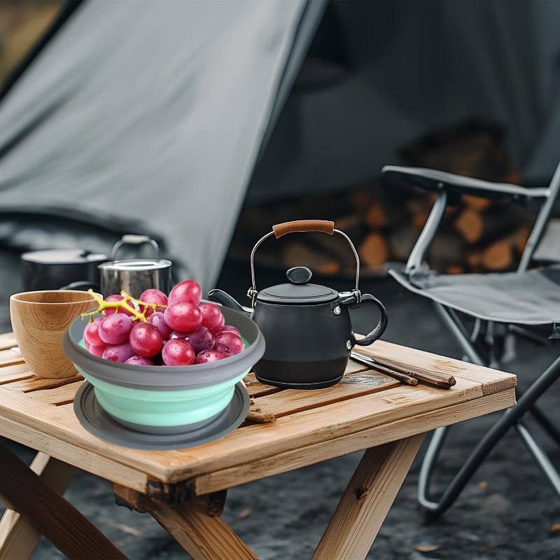 3pcs Silicone Folding Lunch Bo - Camping Cooking Dishes 评论和价格
