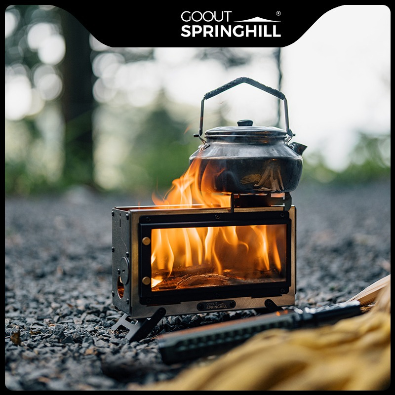 Goout Springhill Wood Stove Po - Campfire Cooking 评论和价格