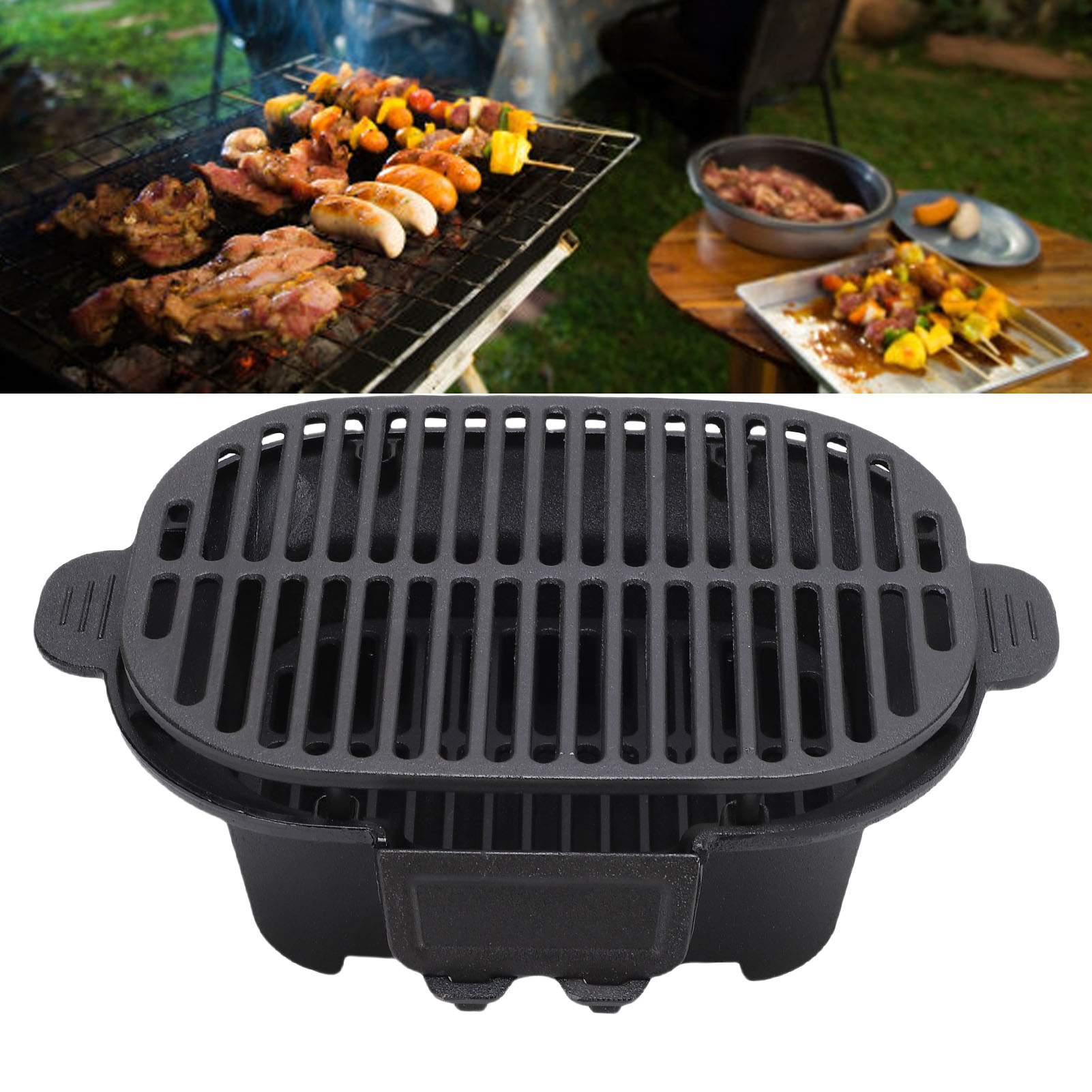 Hibachi Grill Outdoor Small Po - Japanese Camping Cooking 评论和价格