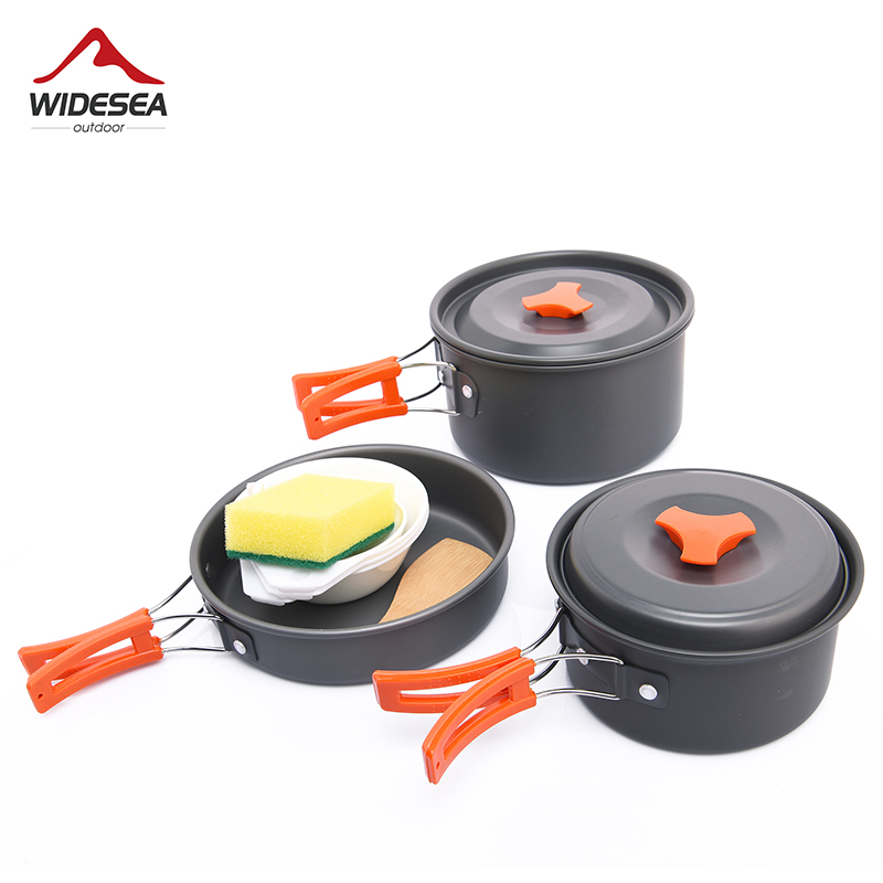 Widesea Camping Outdoor Cookwa - Camping Cooking Kit 评论和价格
