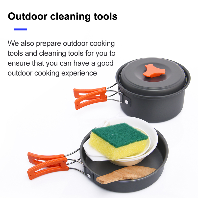 Widesea Camping Outdoor Cookwa - Camping Cooking Kit 评论和价格