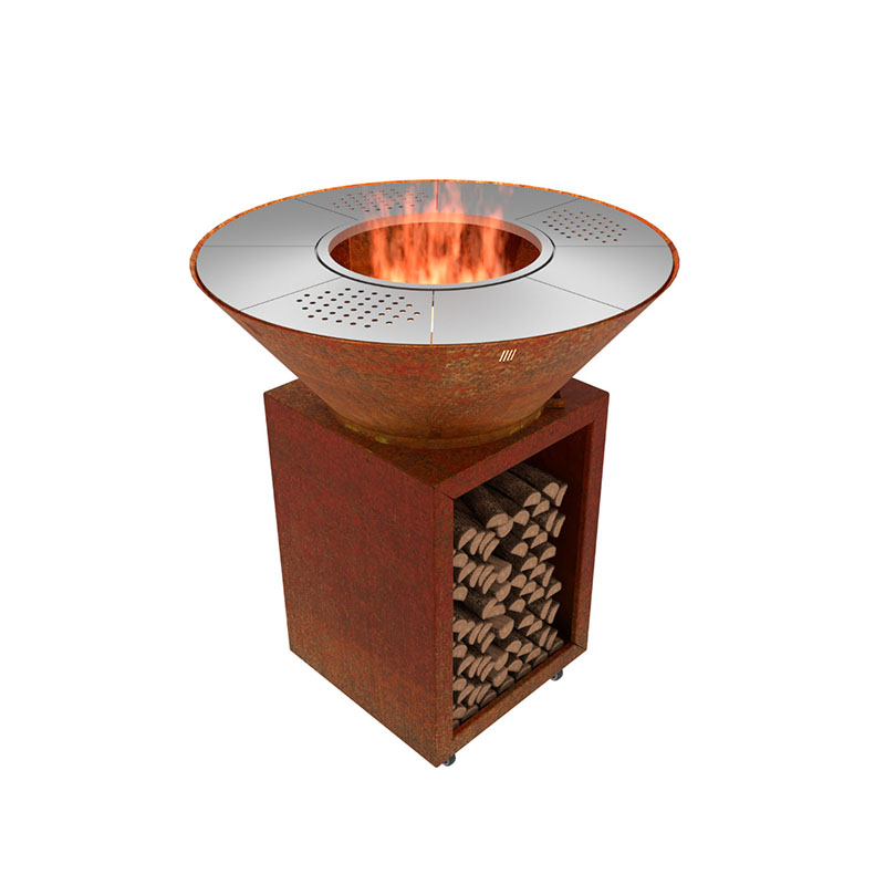 Customized Corten Steel BBQ Gr - Camping Cooking Equipment Electric 评论和价格