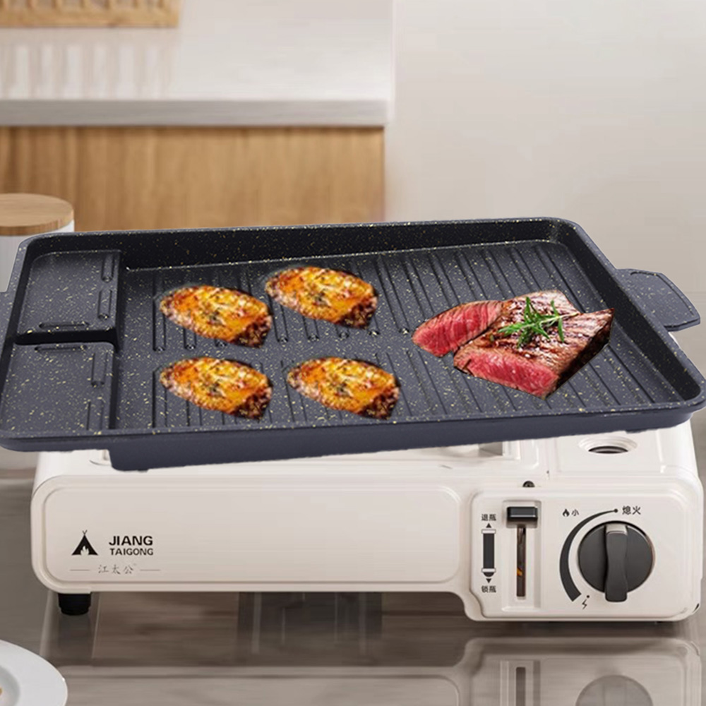 1pc Rectangular Aluminum Barbe - Camping Cooking Cupboard 评论和价格