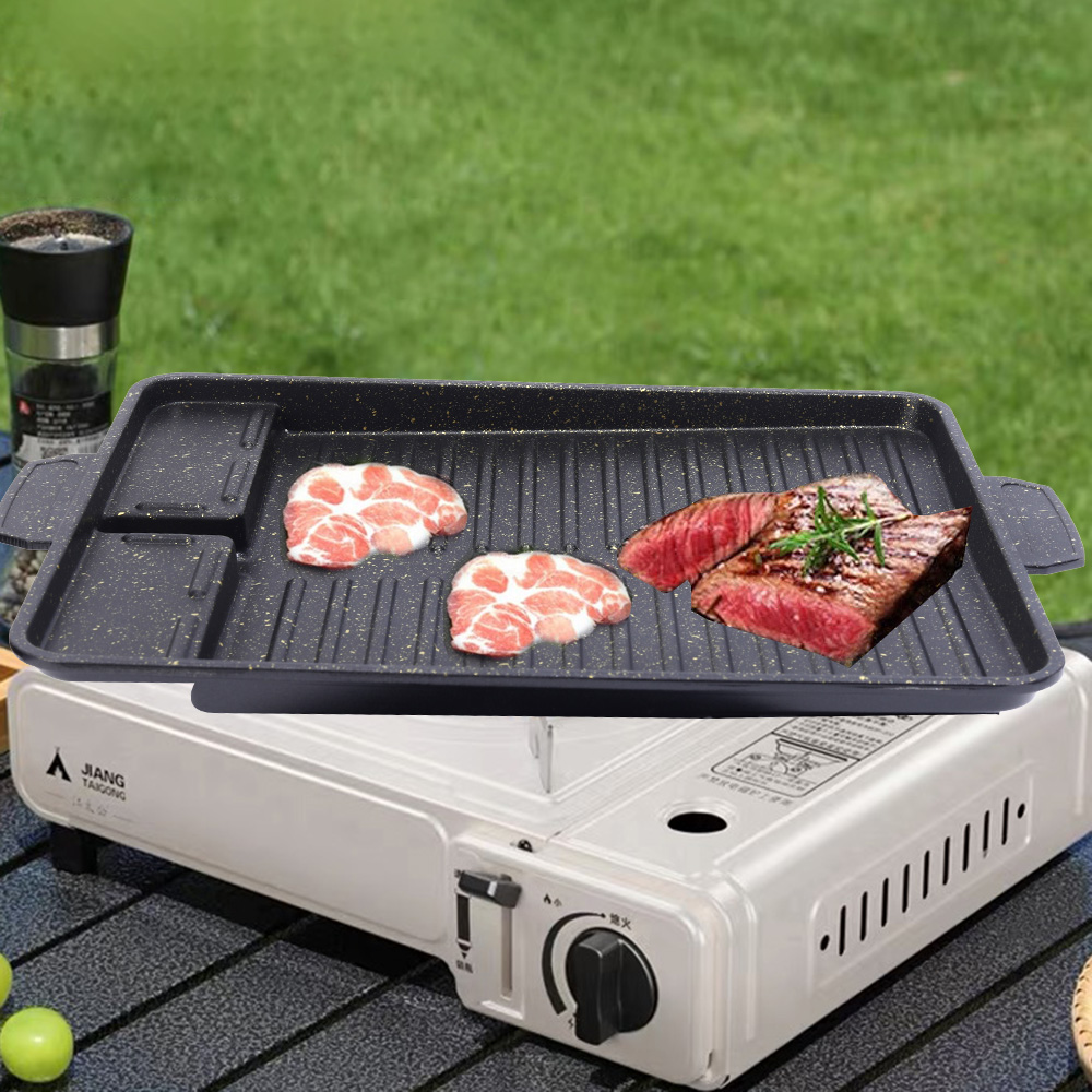 1pc Rectangular Aluminum Barbe - Camping Cooking Cupboard 评论和价格