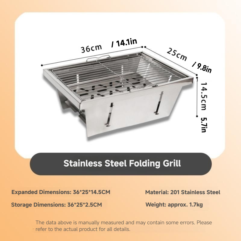 WESTTUNE IGT Barbecue Grill Fo - Camp Grill Portable Folding 评论和价格