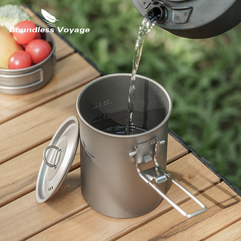Boundless Voyage 900ml Titaniu - Camping Cooking Kit 评论和价格