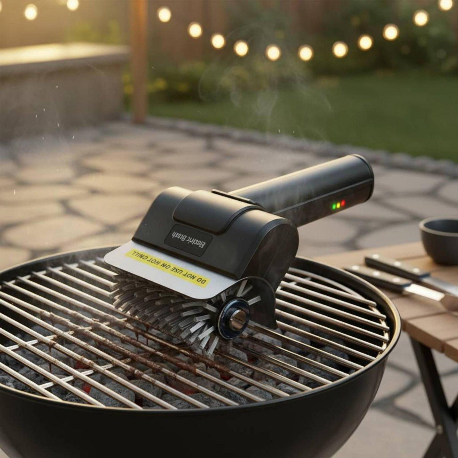 Electric Grill Brush USB-Charg - Camping Cooking Electric 评论和价格